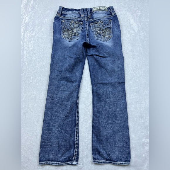 RARE Rock Revival Easy Boot Spring Jeans Size 26 - Picture 1 of 8